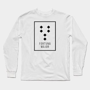 Fortuna Major Geomantic Figure Long Sleeve T-Shirt